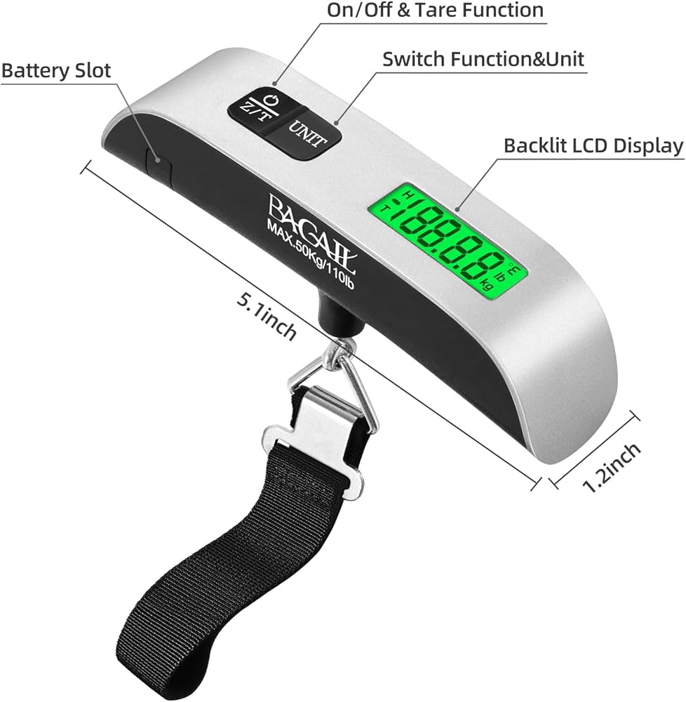 Digital Luggage Scale — photo 3